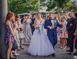 ślub w Ząbkach, wesele Hotel Marina Diana. Sesja plenerowa nad Zegrzem